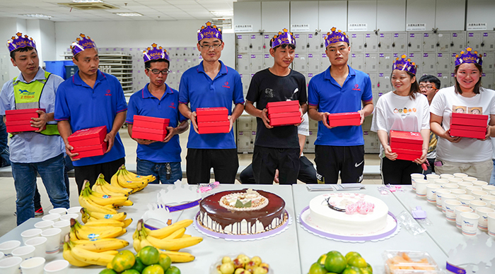 k8凯发物流生日会