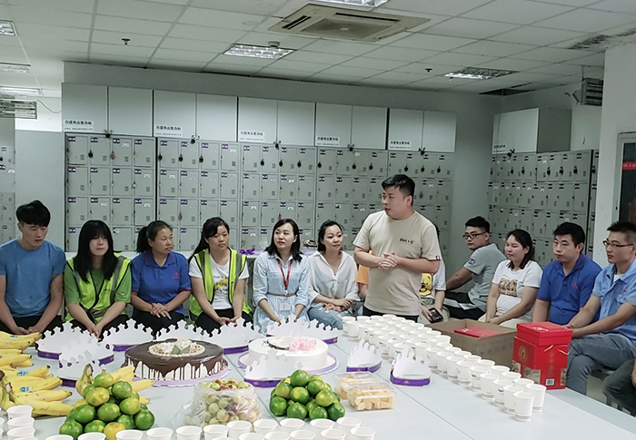 k8凯发物流生日会