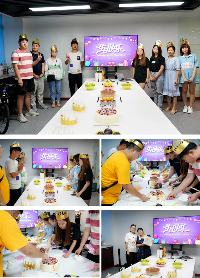 k8凯发物流总部生日会
