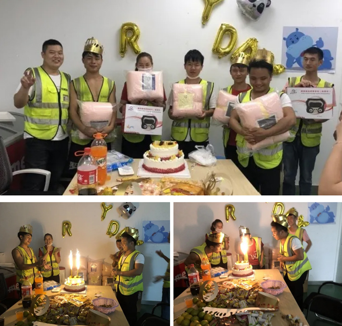 k8凯发物流员工生日会&周年庆