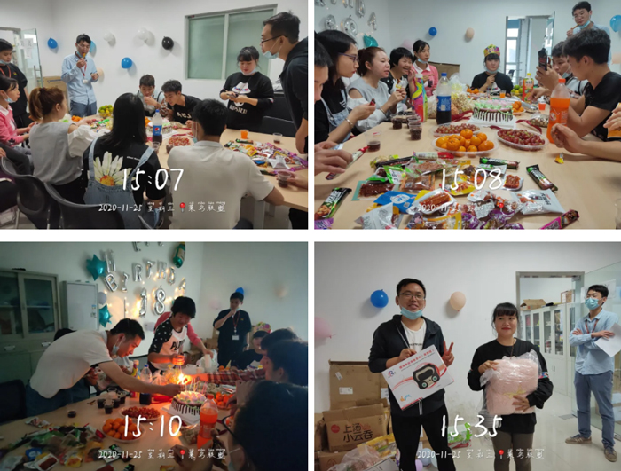 k8凯发物流员工生日会&周年庆